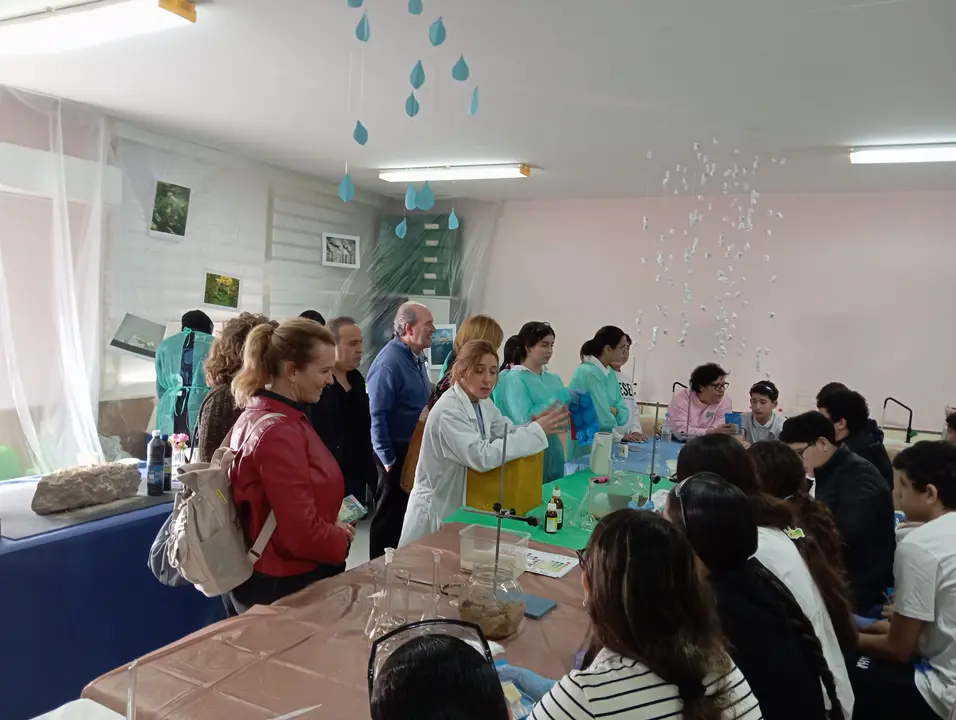 Elene Fernández Triviño durante la actividad.